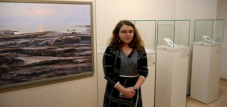 Открылась выставка В.И. Терещенко "О чём молчит металл и камень".