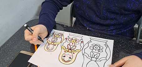 Мероприятие «Сокровища музея. Красавица матрешка» для воспитанников 6 отряда детского лагеря гимназии №10