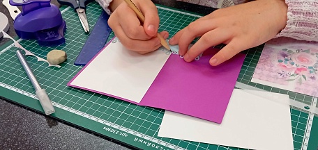 Мастер-класс «Открытка для мамы»