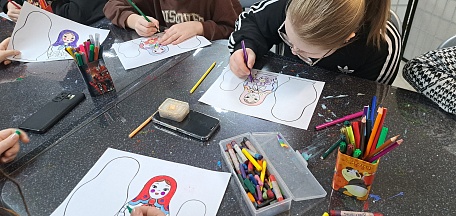 Мероприятие «Сокровища музея. Красавица матрешка» для воспитанников 6 отряда детского лагеря гимназии №10