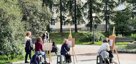 Состоялся предпоследний пленэр этого лета в рамках акции «На севере-лето»!
