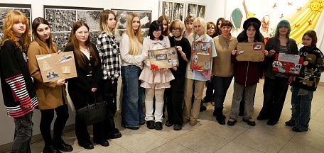 Дизайнеры 1 курса колледжа Мурманского арктического университета посетили мероприятие «Ленинграду, посвящается..»