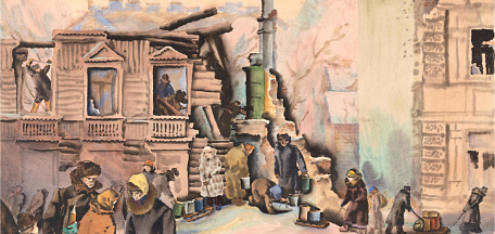 Показ фильмов «Русский музей. Годы войны» и «Художники блокадного Ленинграда в собрании Русского музея» из медиатеки проекта «Русский музей: виртуальный филиал»