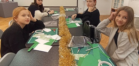 Мастер-класс «Новогодняя открытка»