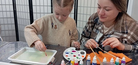 Мастер-класс «Узоры на воде»