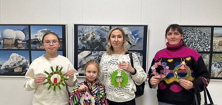 Мастер-класс «Новогодний венок»