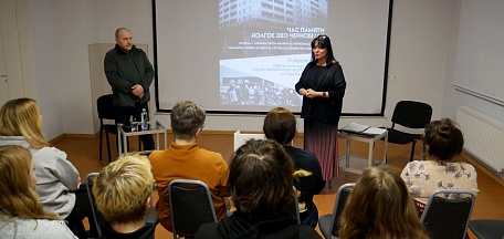 Встреча с ликвидатором аварии на Чернобыльской АЭС, кавалером ордена Мужества Сергеем Валерьевичем Соколовым