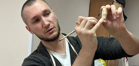 Обучающий мастер-класс по направлению «Роспись семеновской матрешки»