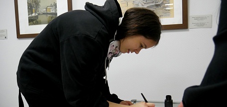 Музейный урок «Ленинграду посвящается..» посетили обучающиеся семейной школы «Галилео»