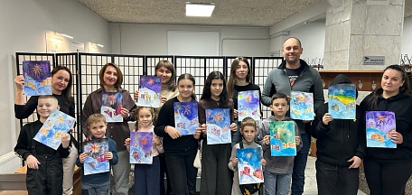 Мастер-класс «Праздничный салют»