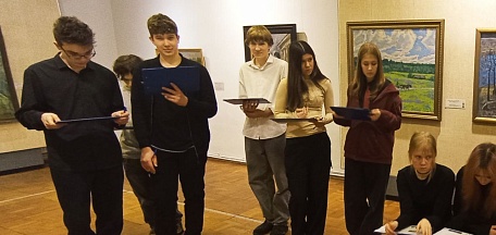 Музейный урок «Образ зимы в живописи и поэзии»