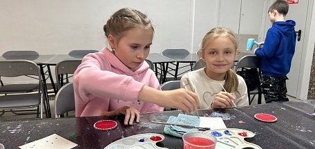 «Саамские узоры». Мастер-класс по росписи магнита