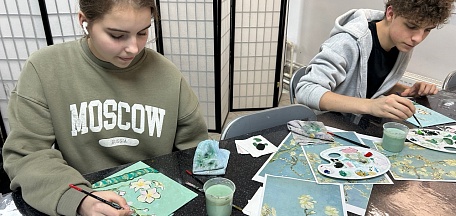 Мастер-класс «Хочу как Ван Гог!» 