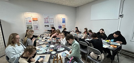 Мастер-класс в акварельной технике «Зимний пейзаж»