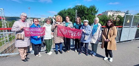 Тестируем получившиеся у участников туристические маршруты в рамках музейной волонтерской программы «Современное искусство для всех 2.0»!