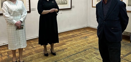 Открылась выставка «В поисках истины». Графика Бориса Непомнящего. Великий Новгород. Из собрания музея. К 80-летию со дня рождения автора