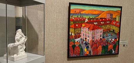 "Рассказы об отечественном искусстве. Встреча с директором Мурманского областного художественного музея О. А. Евтюковой на постоянной экспозиции"