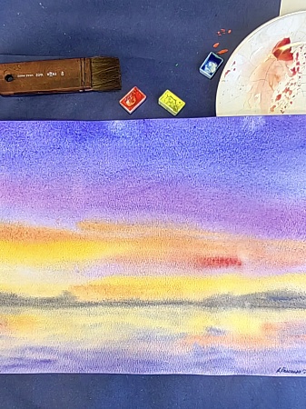 Арт-встреча «Краски заполярного неба» 