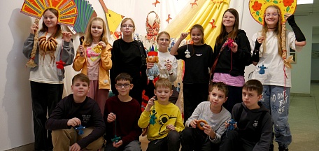 В отделе музея «КВЦ Русского музея» началась масленичная неделя!