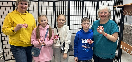 «Саамские узоры». Мастер-класс по росписи магнита