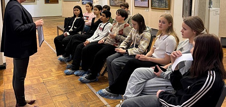 Музейный урок «Непокоренный Ленинград» для учащихся семейной школы «Галилео»