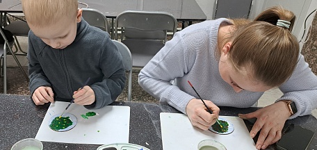 Мастер-класс «Зеленая красавица»