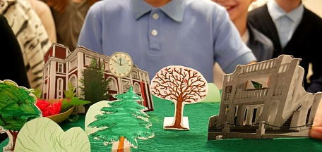 Мероприятие «Наш художественный музей», посвященное дню рождения музея для школьников из СОШ №36 