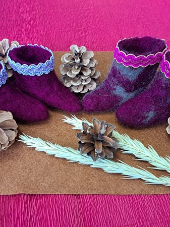 «Чудо-валенки». Мастер-класс в технике валяния