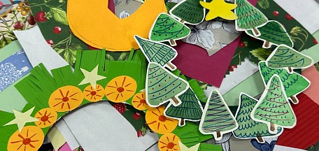 Мастер-класс «Новогодний венок»