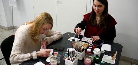 8 марта специалисты отдела «КВЦ Русского музея» совместно с магазином изделий ручной работы «Вомо» провели мероприятия!