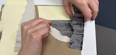 Анна Векслер провела мастер-класс «Абстрактный натюрморт» для студентов колледжа искусств