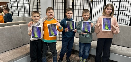 Состоялся мастер-класс «Как приручить акварель. Прием "Мокрым по мокрому»