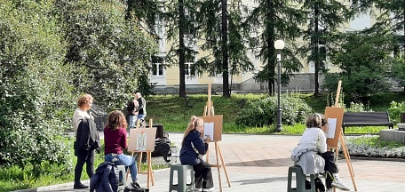 «Северные этюды. Пленэр на свежем воздухе». В течение всего лета