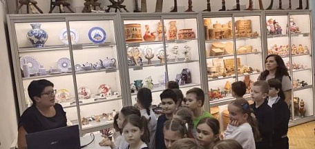 Тематическое мероприятие «Сокровища музея. Красавица матрешка»