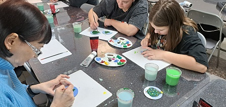 Мастер-класс «Зеленая красавица»