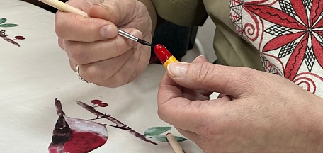 Обучающий мастер-класс по направлению «Роспись семеновской матрешки»