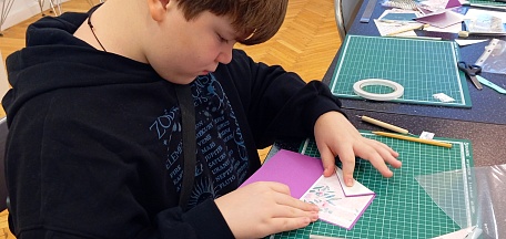 Мастер-класс «Открытка для мамы»